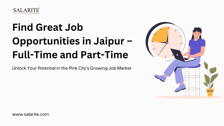find great job opportunities in jaipur full time n.w
