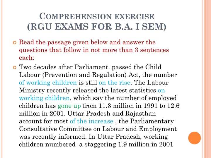 Challenges in Child Labour Law Enforcement
