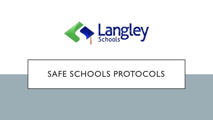 School Safety Protocols