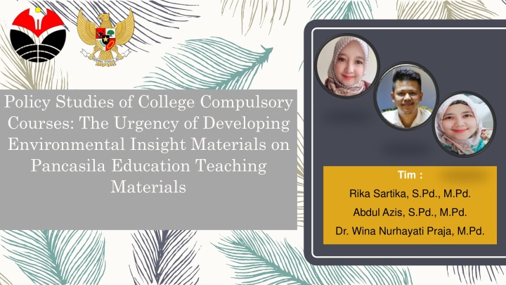 Developing Environmental Insight in Pancasila Education