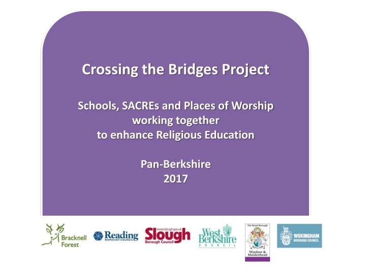 Enhancing Religious Education through Collaboration: Crossing the Bridges Project