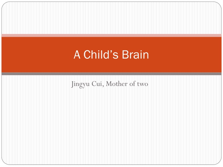 Child Brain Development Process