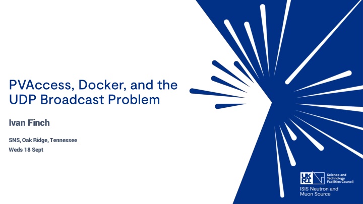 UDP Broadcast in pvAccess and Docker