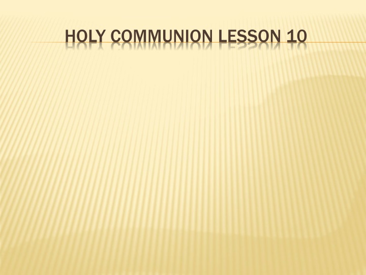 **Nourishment from the Bread of Life**