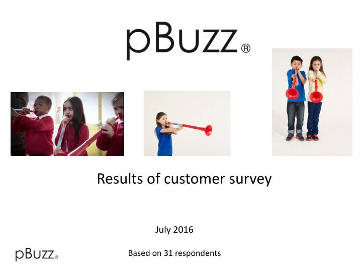 Insights from July 2016 Customer Survey - Key Findings for Marketing Strategy