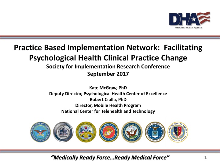 Practice Based Implementation Network:  Facilitating