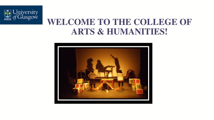 Welcome to the College of Arts & Humanities