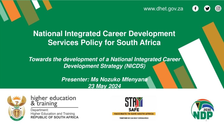 National Integrated Career Development Services Policy Overview