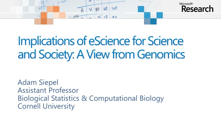 and Society: A View from Genomics
