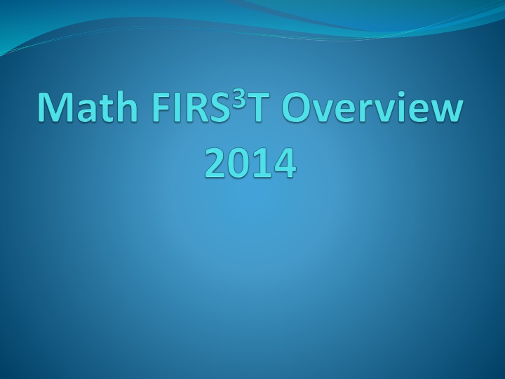 New Class Format for Student Success in Mathematics