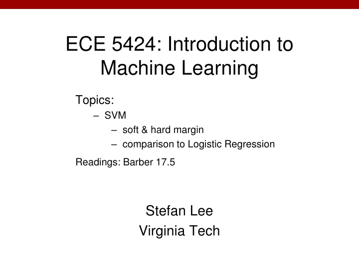 Introduction to SVM & Logistic Regression: A Comparative Analysis