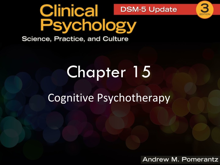Strategies for Effective Cognitive Therapy