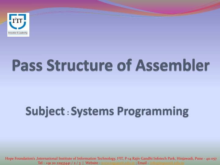 Systems Programming Fundamentals