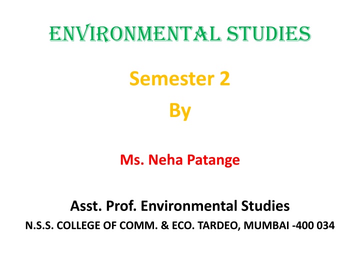 Sources of Waste Generation and Management