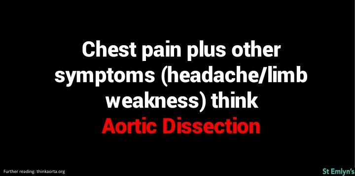 Recognizing Aortic Dissection: Chest Pain & Other Symptoms