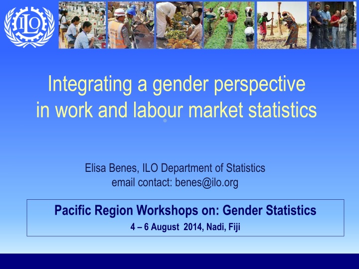 Integrating Gender Perspective in Work Statistics