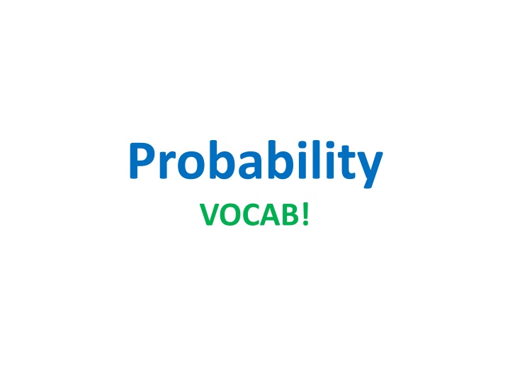 Probability