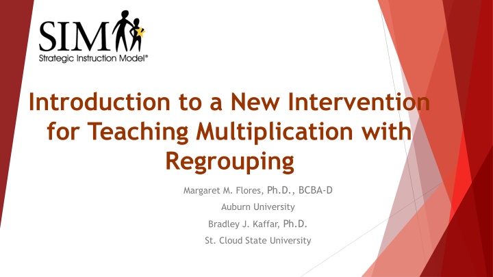 New Intervention for Teaching Multiplication with Regrouping