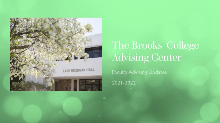 Brooks College Advising Center