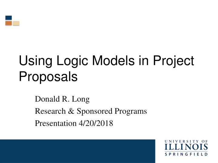 Utilizing Logic Models in Project Proposals for Effective Planning