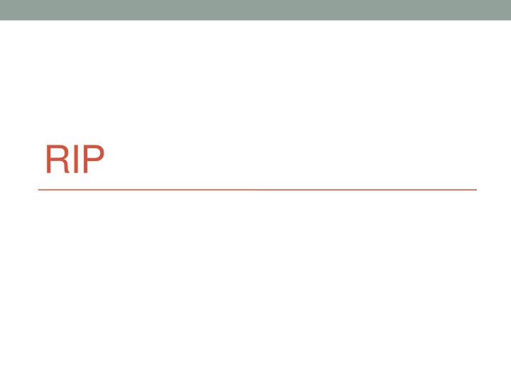 RIP, Static Routing, Dynamic Routing Protocols - Overview