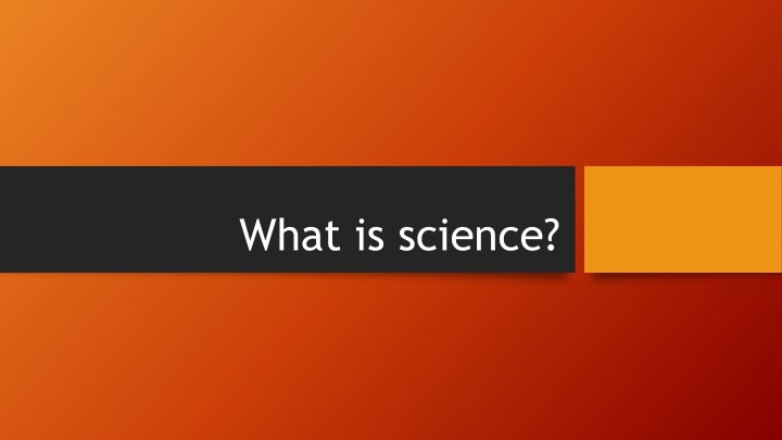 Science and Pseudoscience