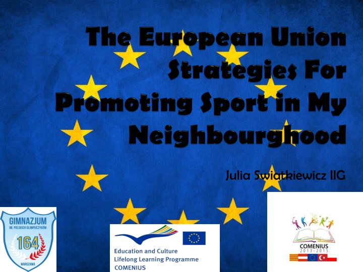 EU Funding: Investing in Sport and Infrastructure