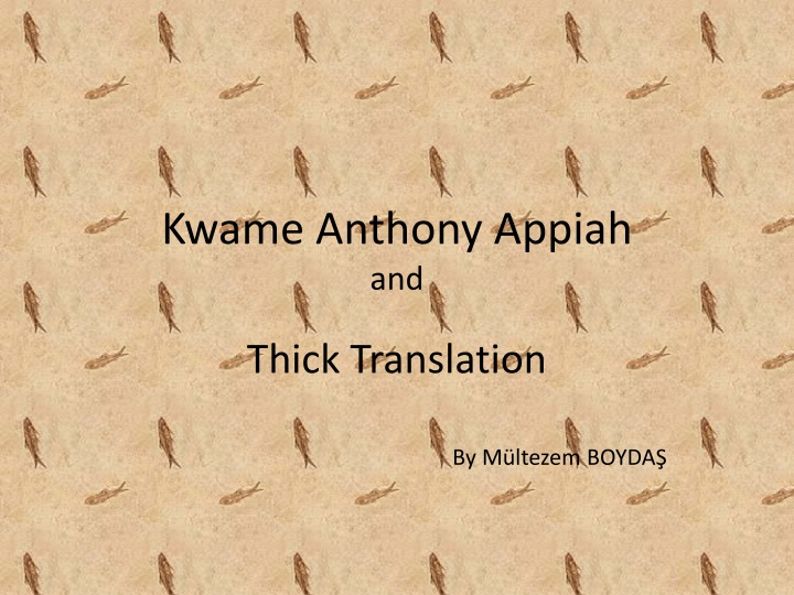 Kwame Anthony Appiah: Scholar of African Studies