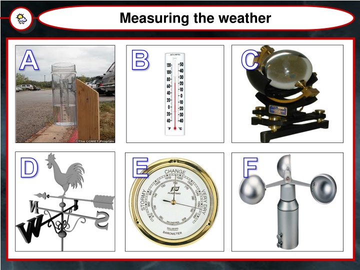 Weather Measurement Equipment