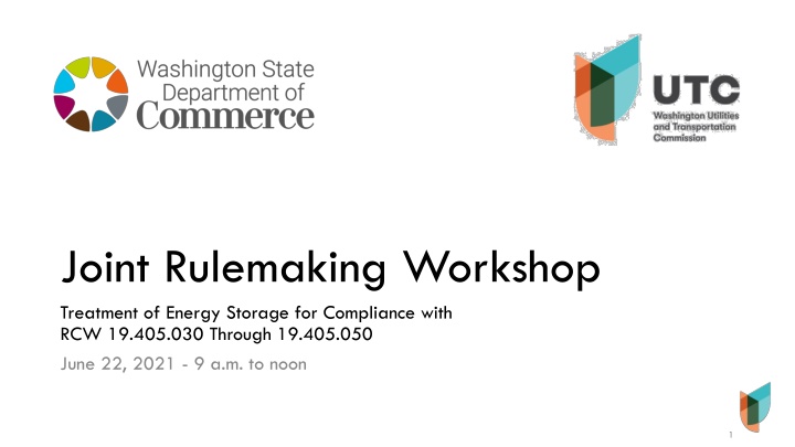 Energy Storage Compliance Workshop