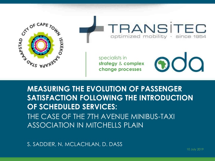 Measuring Passenger Satisfaction Evolution with Scheduled Services