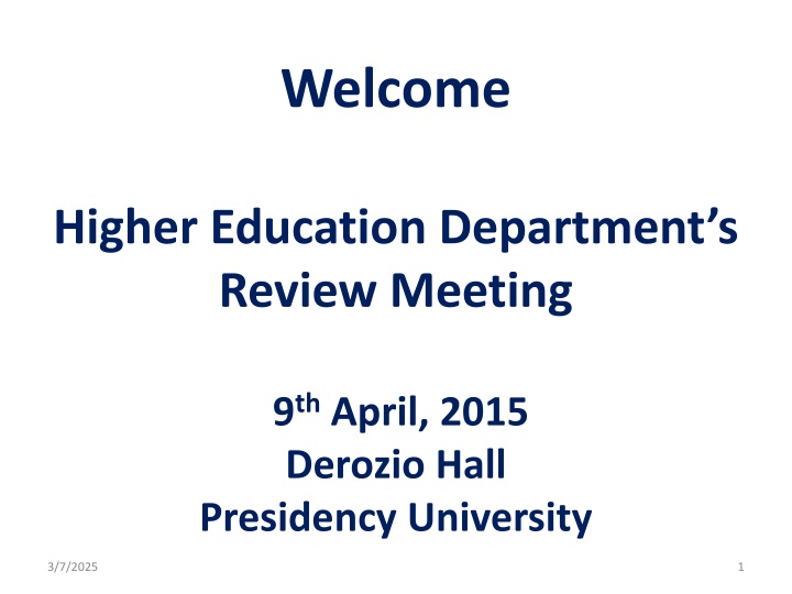 Preparedness for Online Admissions in Higher Education
