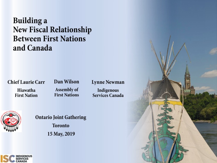 Journey to Fiscal Relationship with First Nations