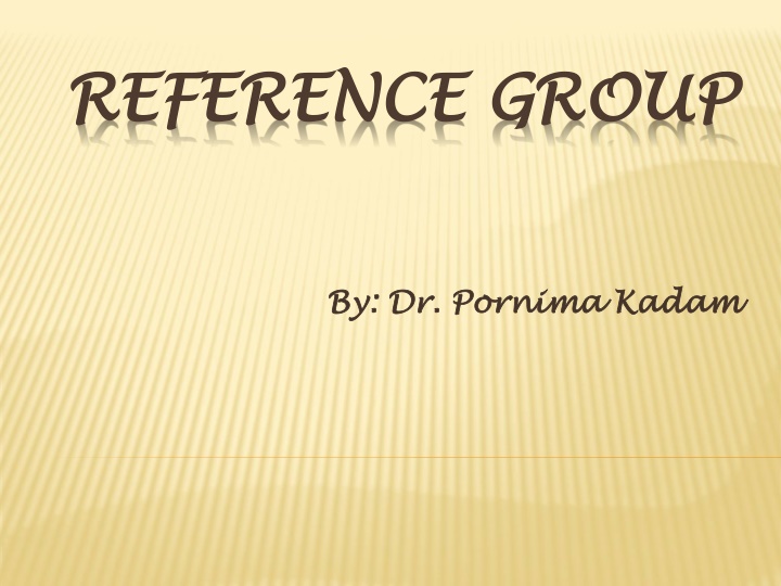REFERENCE GROUP