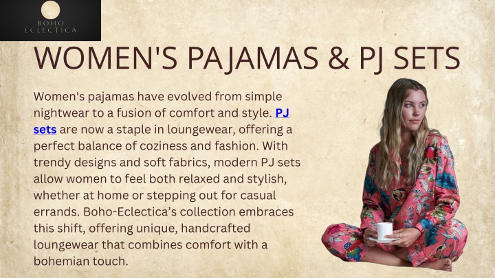 Comfortable PJ Sets – Women’s Pajamas at Boho-Eclectica