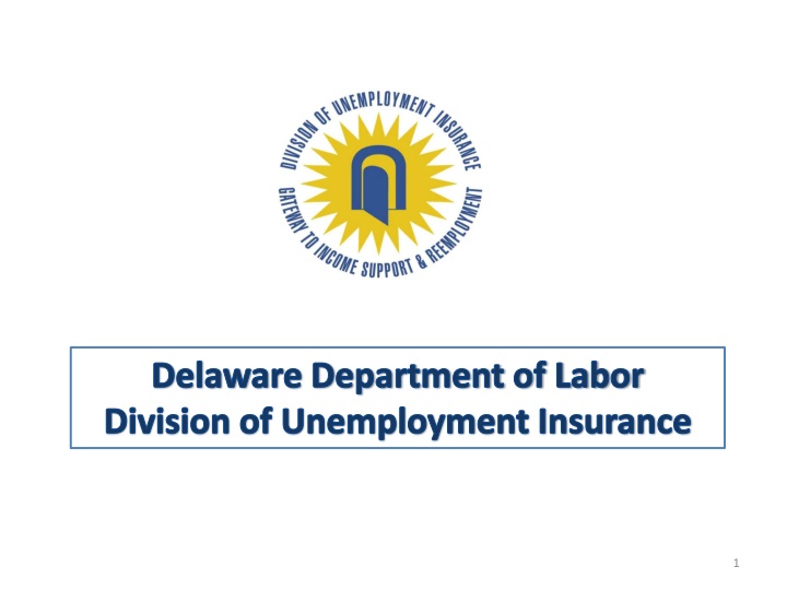 Delaware Department of Labor Division of Unemployment Insurance