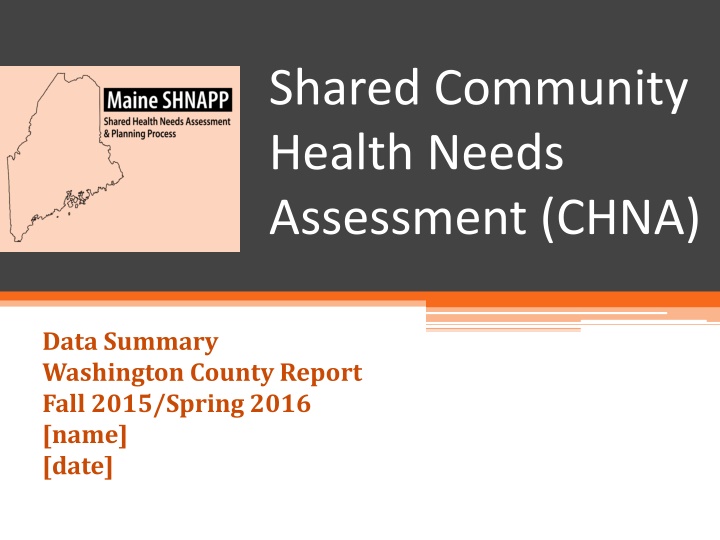 Washington County Health Needs Assessment Summary