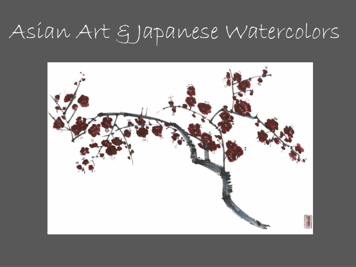 Asian Art & Japanese Watercolors