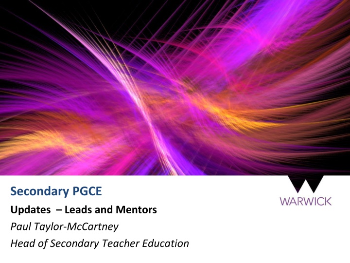 Secondary PGCE