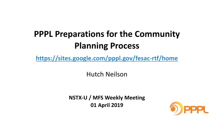 Community Planning Process Preparation