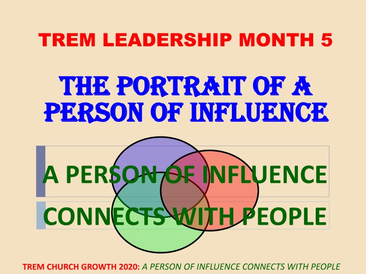 CONNECTS WITH PEOPLE