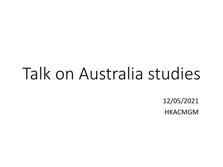 Insightful Guide on Studying in Australia