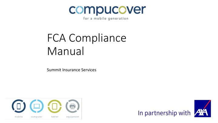 FCA Compliance Manual for Summit Insurance Services