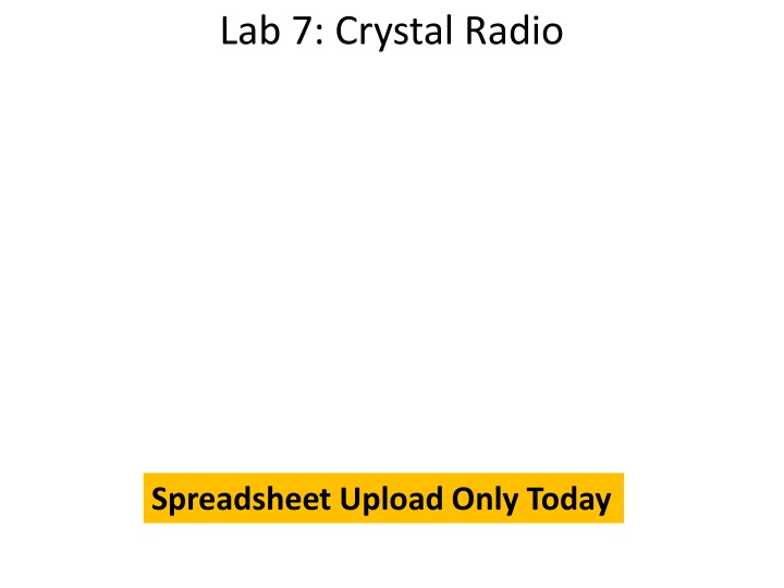 Crystal Radio