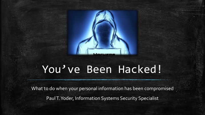 What to Do When Your Personal Information Is Compromised