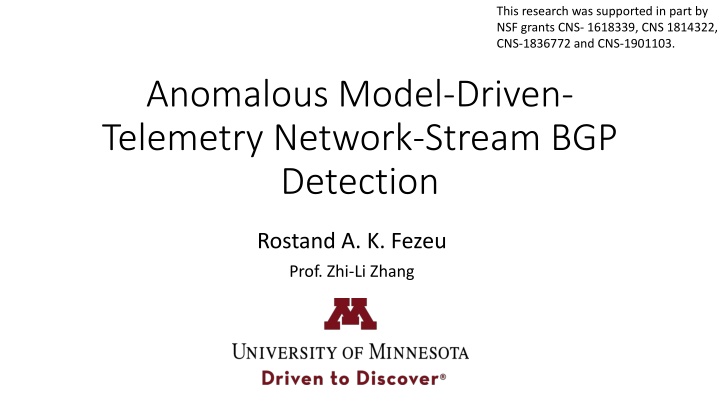 Network Telemetry and Anomaly Detection: A Comprehensive Overview