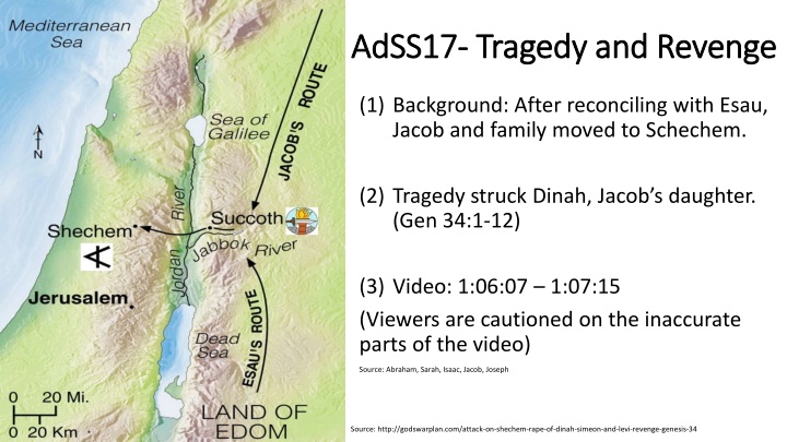 Tragedy and Revenge: Jacob's Daughter in Schechem