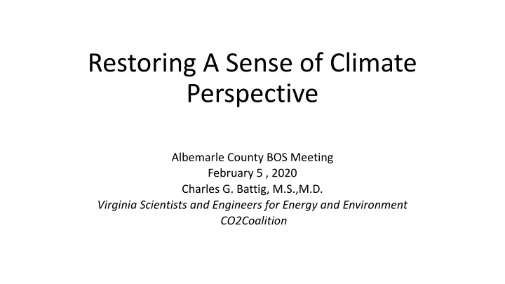 Restoring Perspective on Climate: Alaska's Temperature Plunge and Environmentalist Panics