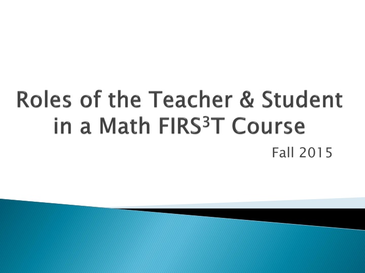 Fall 2015 Semester Highlights