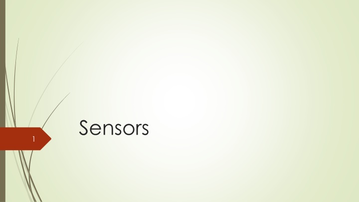 Sensors